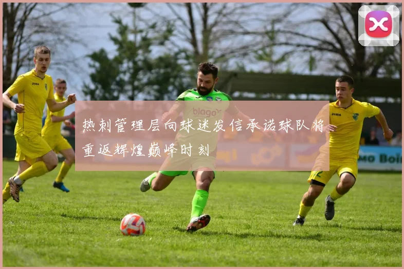 热刺管理层向球迷发信承诺球队将重返辉煌巅峰时刻